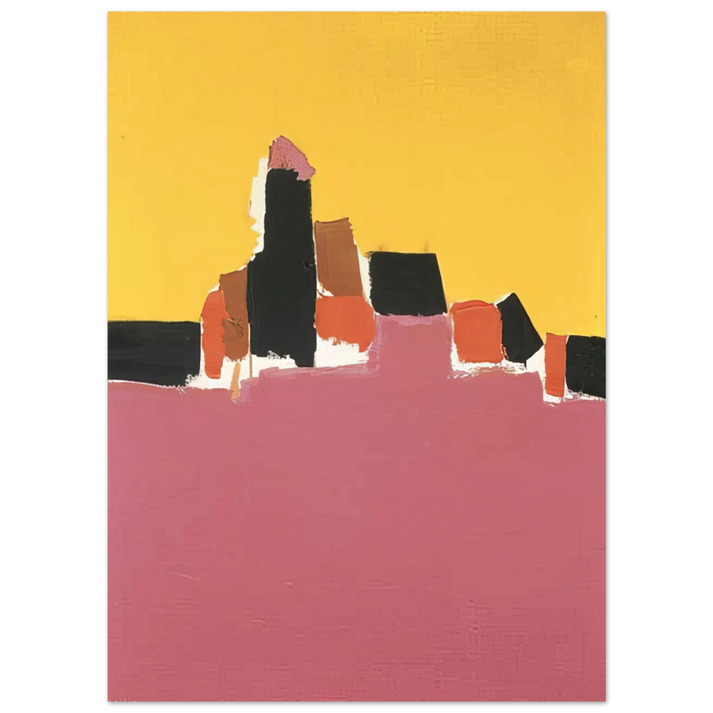Nicolas de Stael - Syracuse - Lyrical Abstraction Fine Art Poster