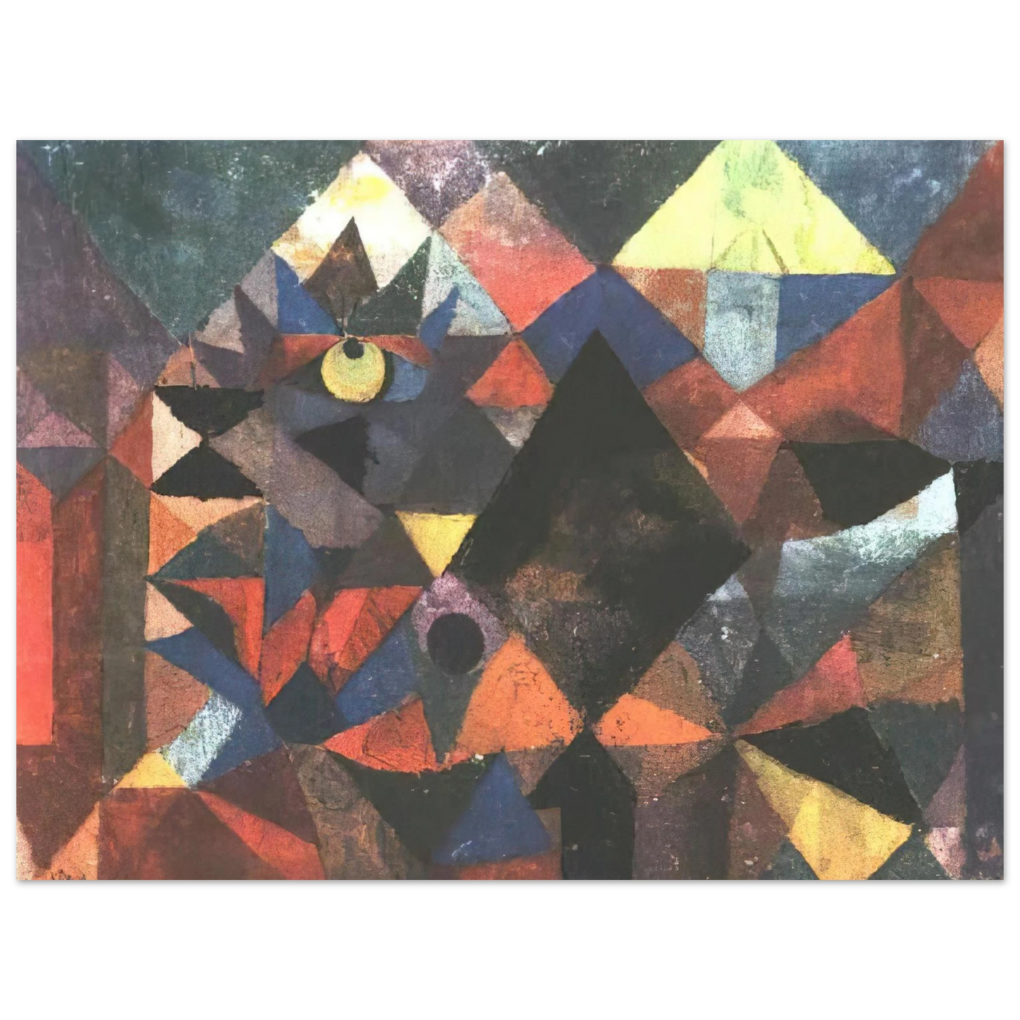 Paul Klee - THE LIGHT AND SO MUCH ELSE 1931 75x100 cm / 30x40inches Fine Art Poster