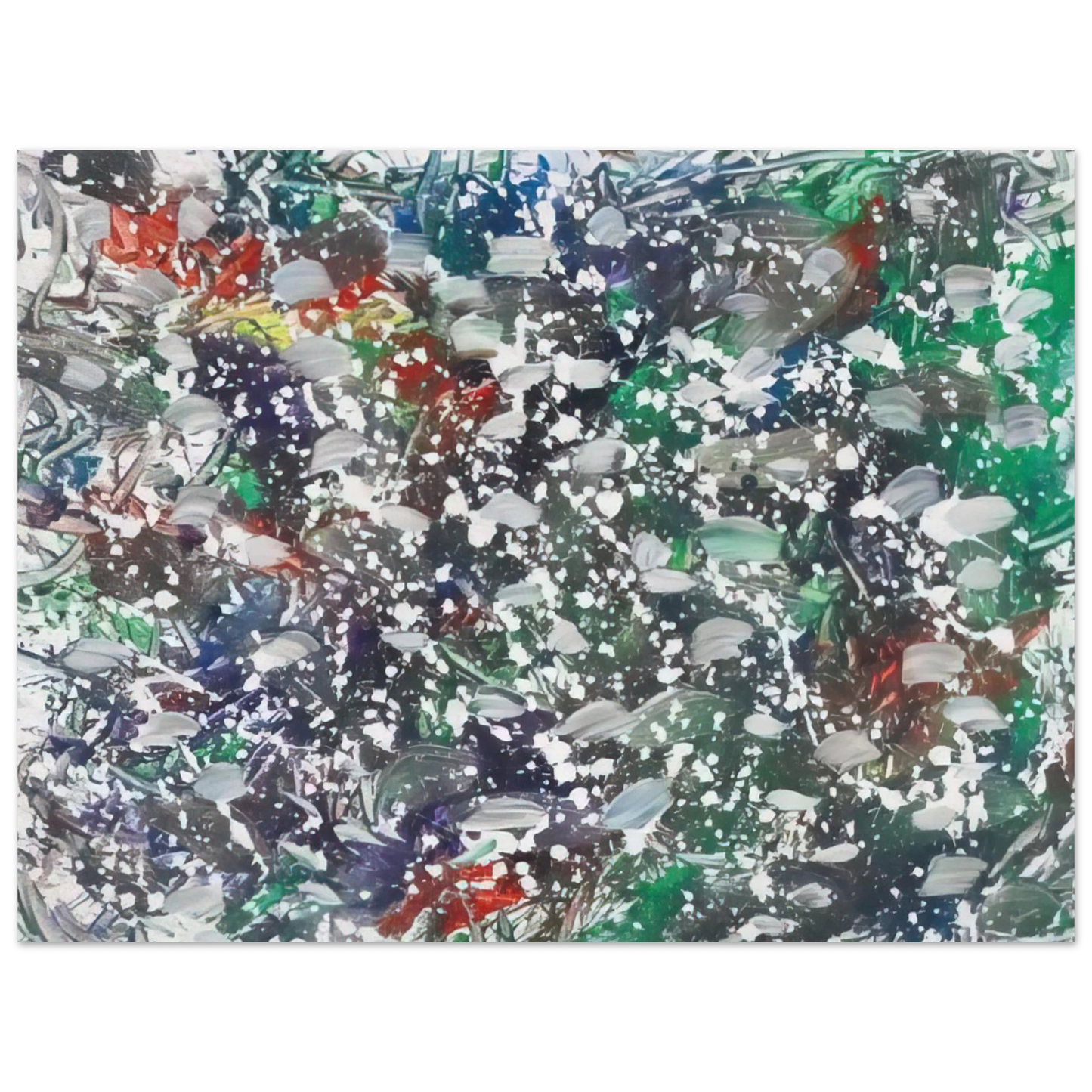 Marcel Barbeau - Neigeoliale 75x100 cm / 30x40inches Fine Art Poster