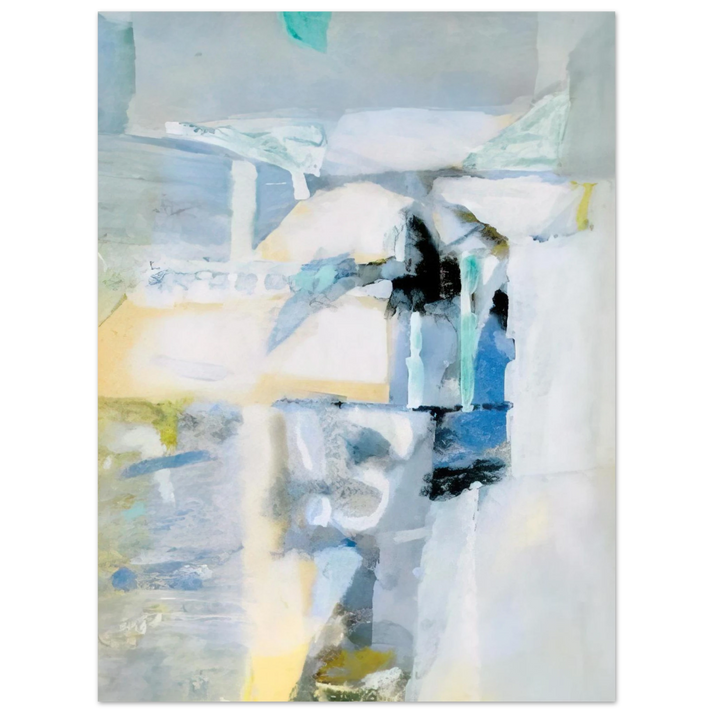 Menez - Reflexos - Lyrical Abstraction 75x100 cm / 30x40inches Fine Art Poster