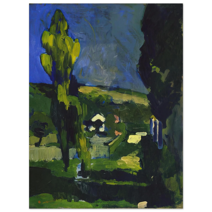 Andre Derain - POPLARS 1900 75x100 cm / 30x40inches Fine Art Poster