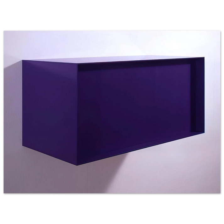 Donald Judd - Untitled DJ 77-18 Meter Box - 1977 75x100 cm / 30x40inches Fine Art Poster