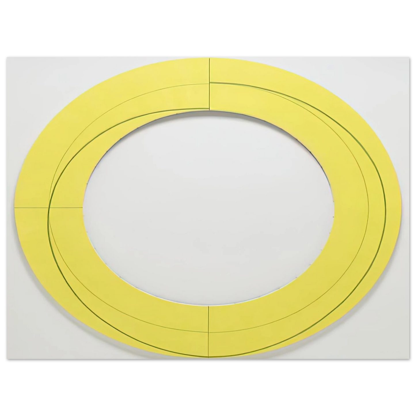Robert Mangold - RING IMAGE M 2010 75x100 cm / 30x40inches Fine Art Poster
