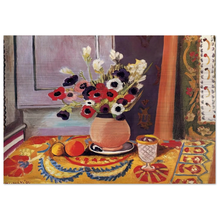 STILL LIFE 4 - Henri Matisse Brushed Aluminum Print - 70x100 cm / 28x40 inches | Henri Matisse Aluminum Print | Henri Matisse Prints