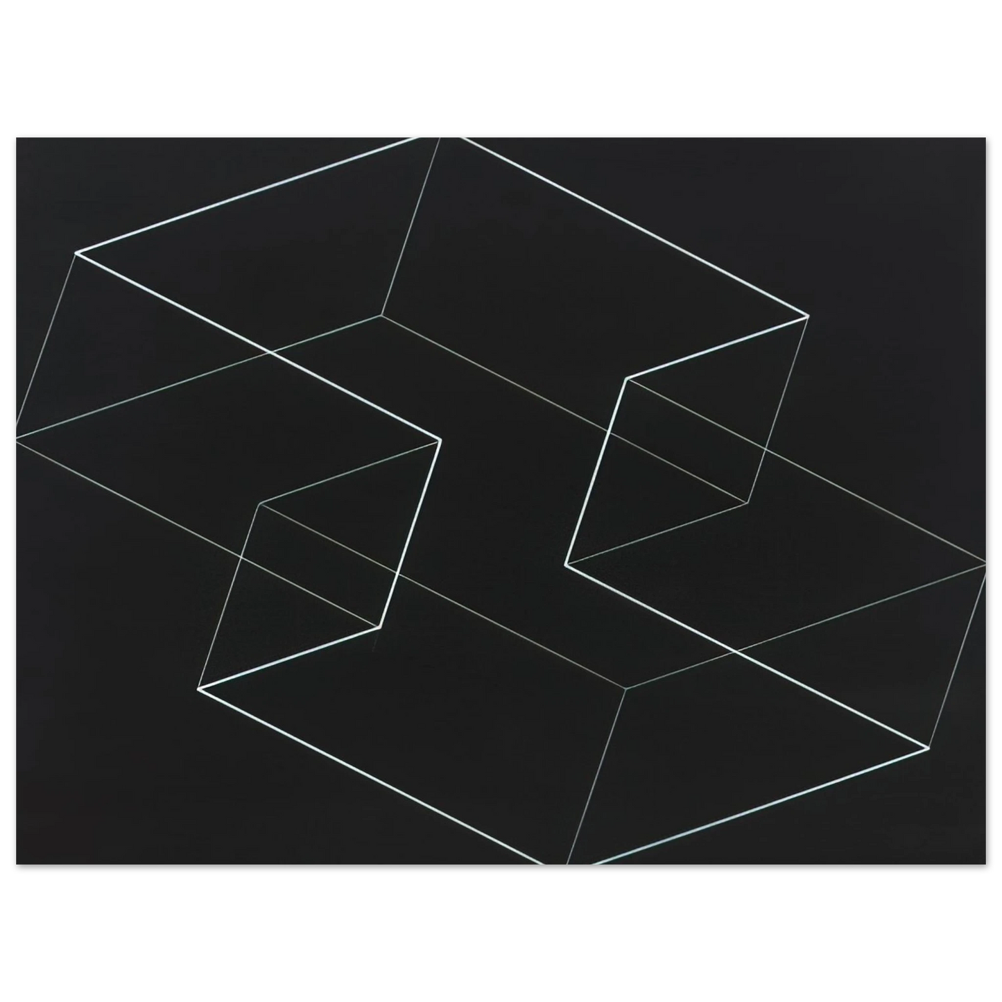 Josef Albers - M 5 1954 75x100 cm / 30x40inches Fine Art Poster