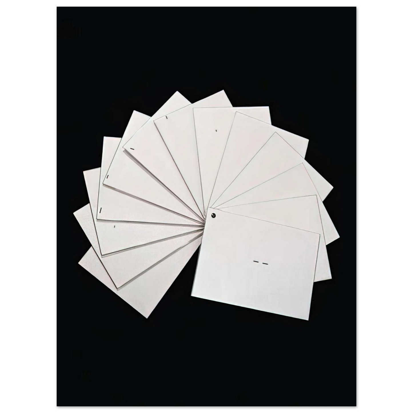 Mira Schendel - Untitled from Cadernos Series - 1971 75x100 cm / 30x40inches Fine Art Poster