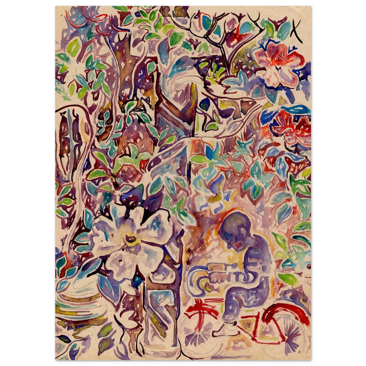 Walter Inglis Anderson - Walter Anderson Wall art - A1 (59.4 x 84.1 cm) - Fine Art Poster-canvas - -