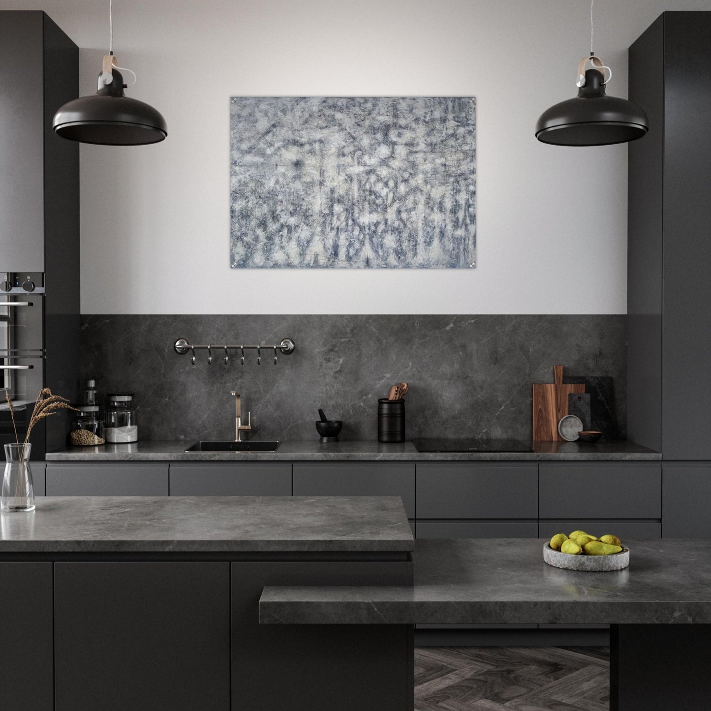 White Garden - 1951 - Richard Pousette-Dart Acrylic Print - 70x100 cm / 28x40″ inches