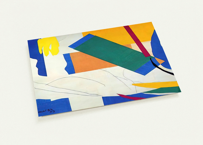 MEMORY OF OCEANIA By Henri Matisse Pack of 10 Post Cards | Henri Matisse Post Cards | A6 (10.5 x 14.8 cm) - 4.1 x 5.8 inches