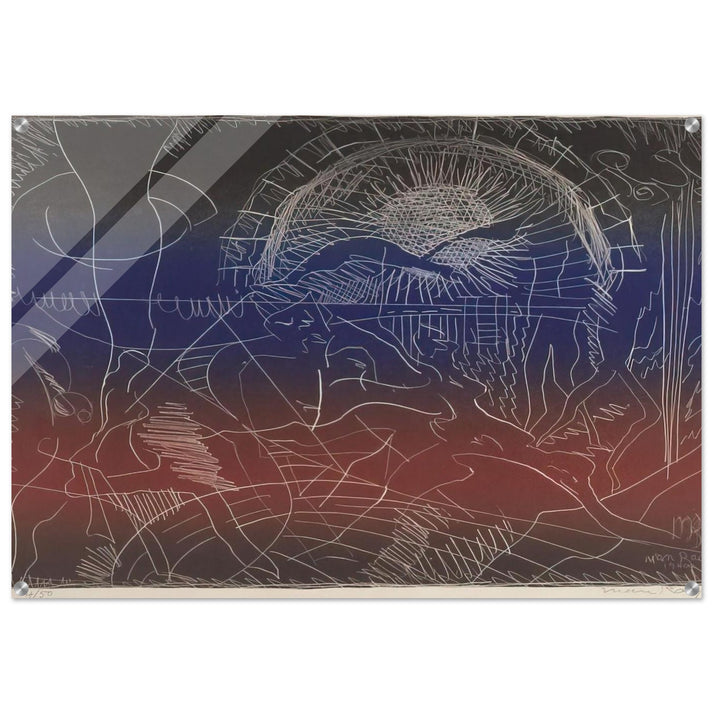 UNTITLED ABSTRACT - Man Ray Acrylic Print - 70x100 cm / 28x40″ inches | Man Ray Wall Art | Man Ray Prints