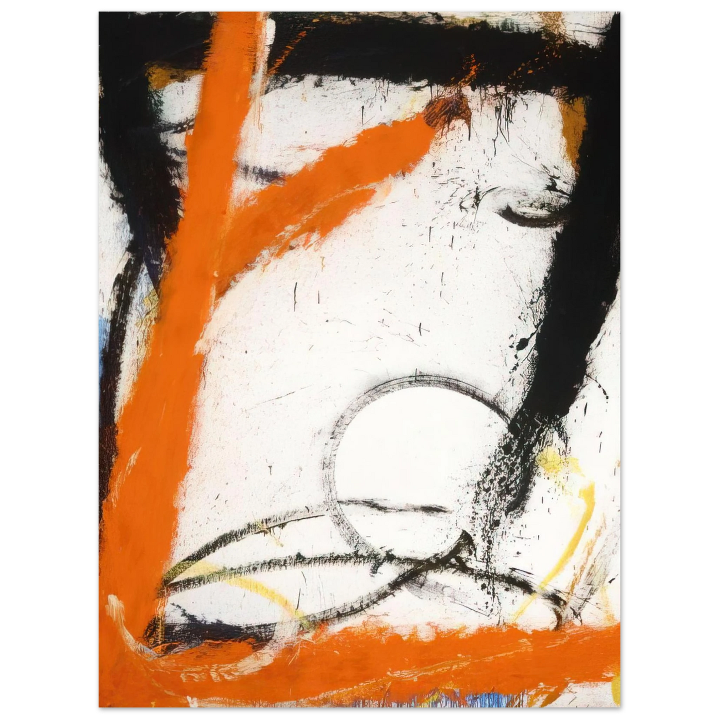 Norman Bluhm - Waterloo - 1965 75x100 cm / 30x40inches Fine Art Poster