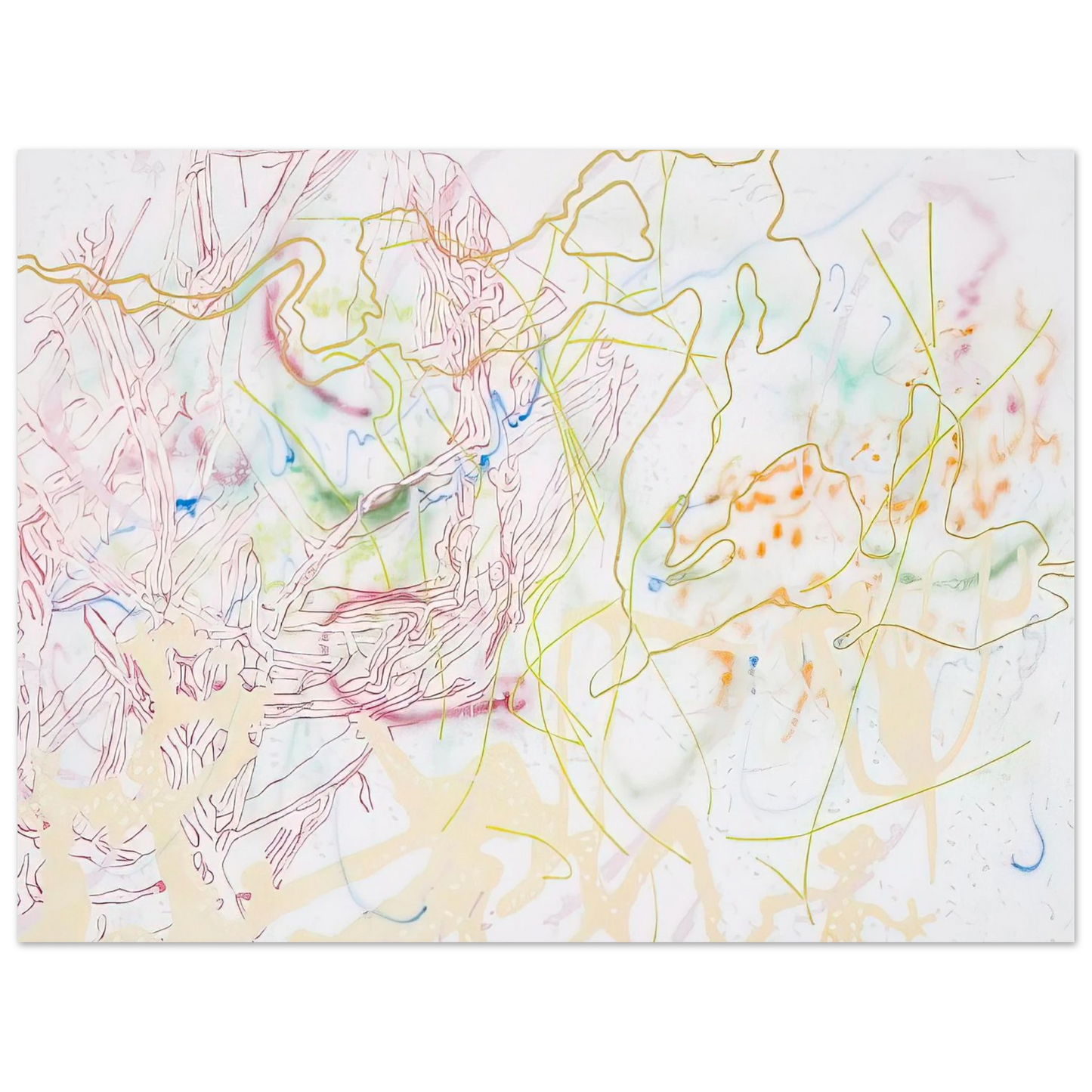 Nancy Graves - Polytropos - 1982 75x100 cm / 30x40inches Fine Art Poster