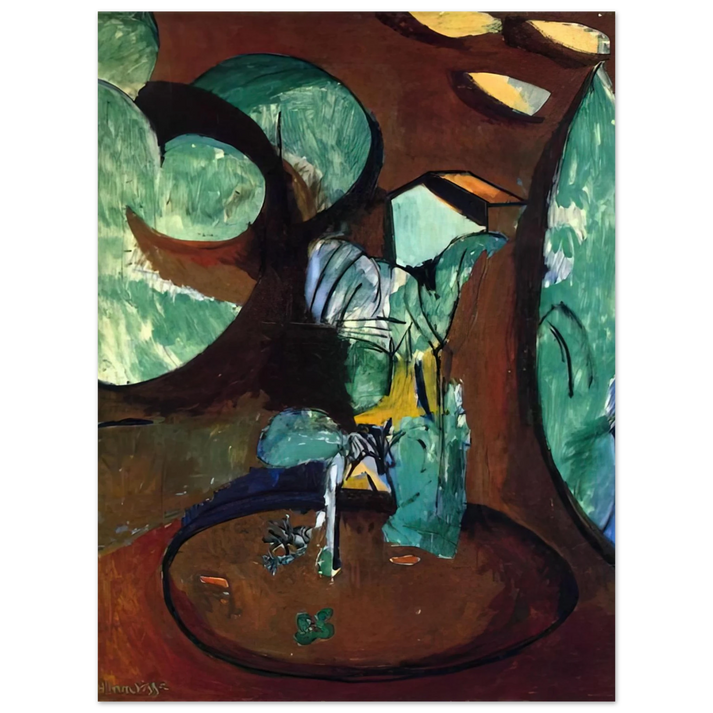 Henri Matisse - GARDEN AT ISSY 75x100 cm / 30x40inches Fine Art Poster