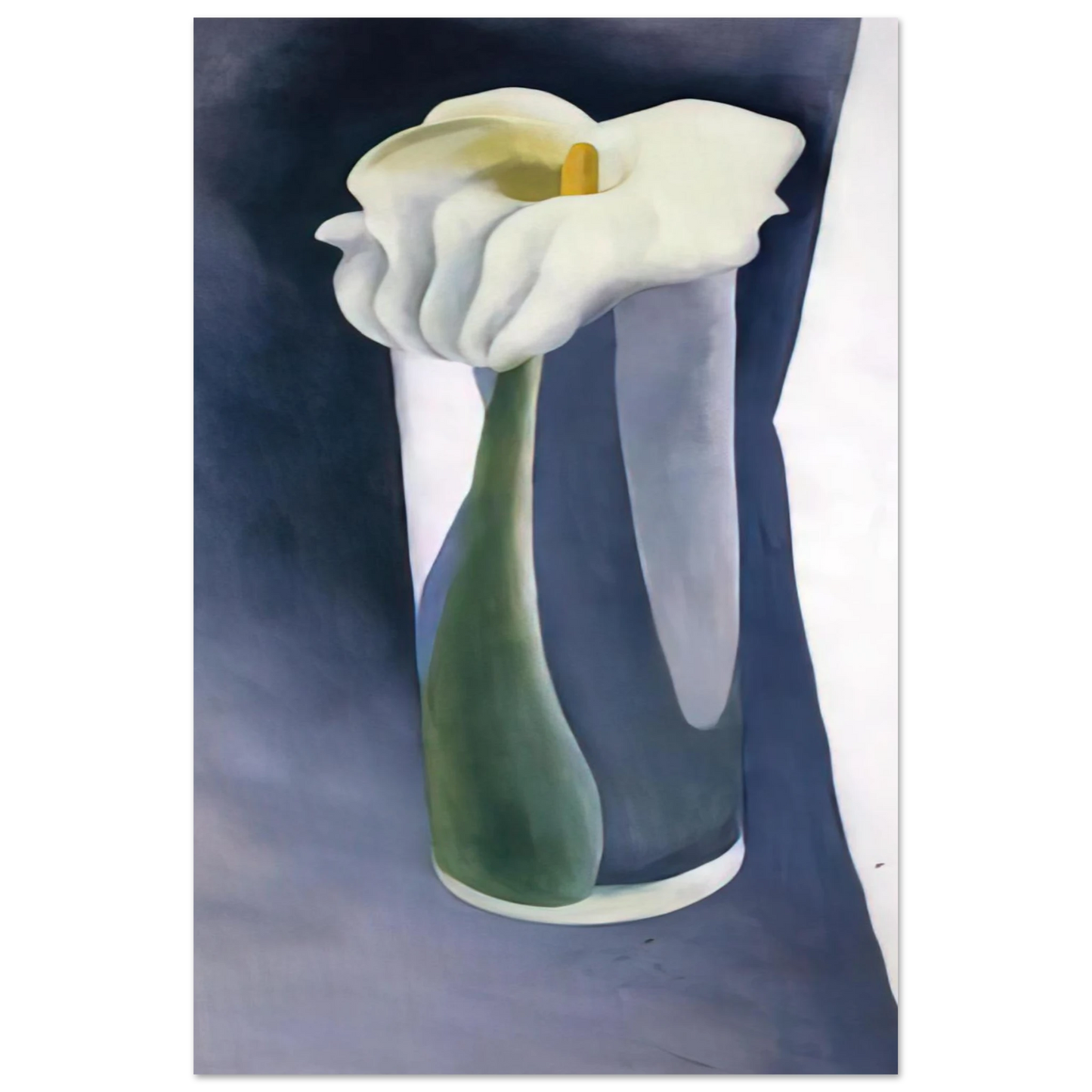 Georgia O'Keeffe - Calla Lily in Tall Glass Fine Art Poster