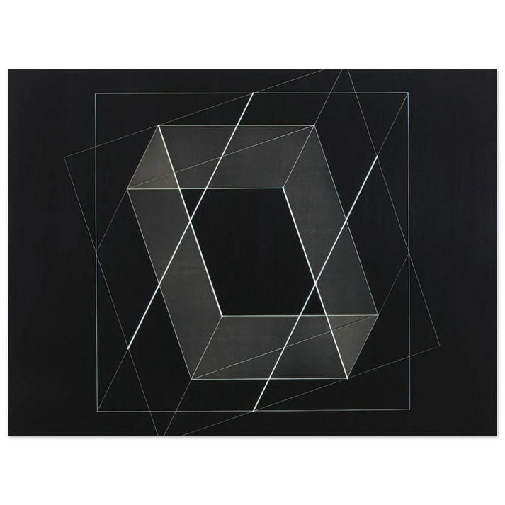 Josef Albers - F NO 13 MULTI MOBILE 1952 75x100 cm / 30x40inches Fine Art Poster