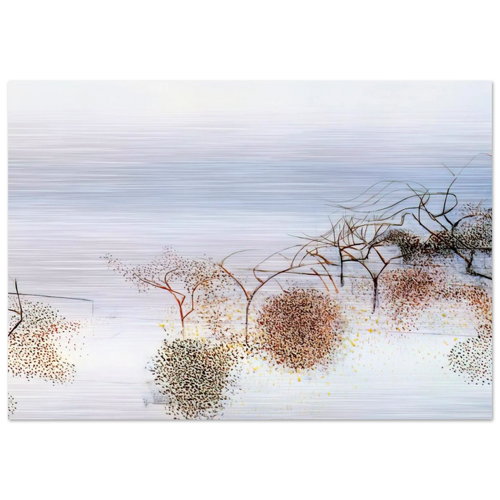 Hanging Gardens of Hammersmith No.2 - 1949 - Victor Pasmore Brushed Aluminum Print - 70x100 cm / 28x40 inches | Victor Pasmore Aluminum Print | Victor Pasmore Prints