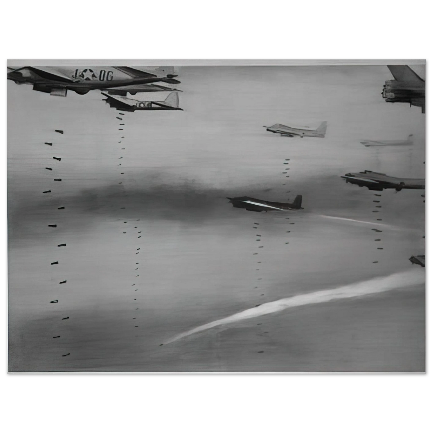 Gerhard Richter - BOMBERS 1963 75x100 cm / 30x40inches Fine Art Poster
