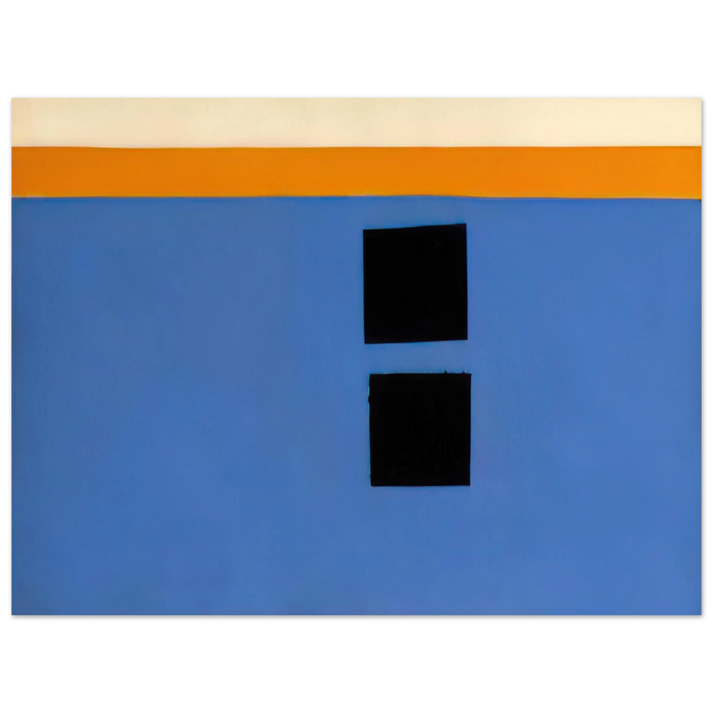 Theodoros Stamos - Double Aegean Sun-Box - 1968 75x100 cm / 30x40inches Fine Art Poster
