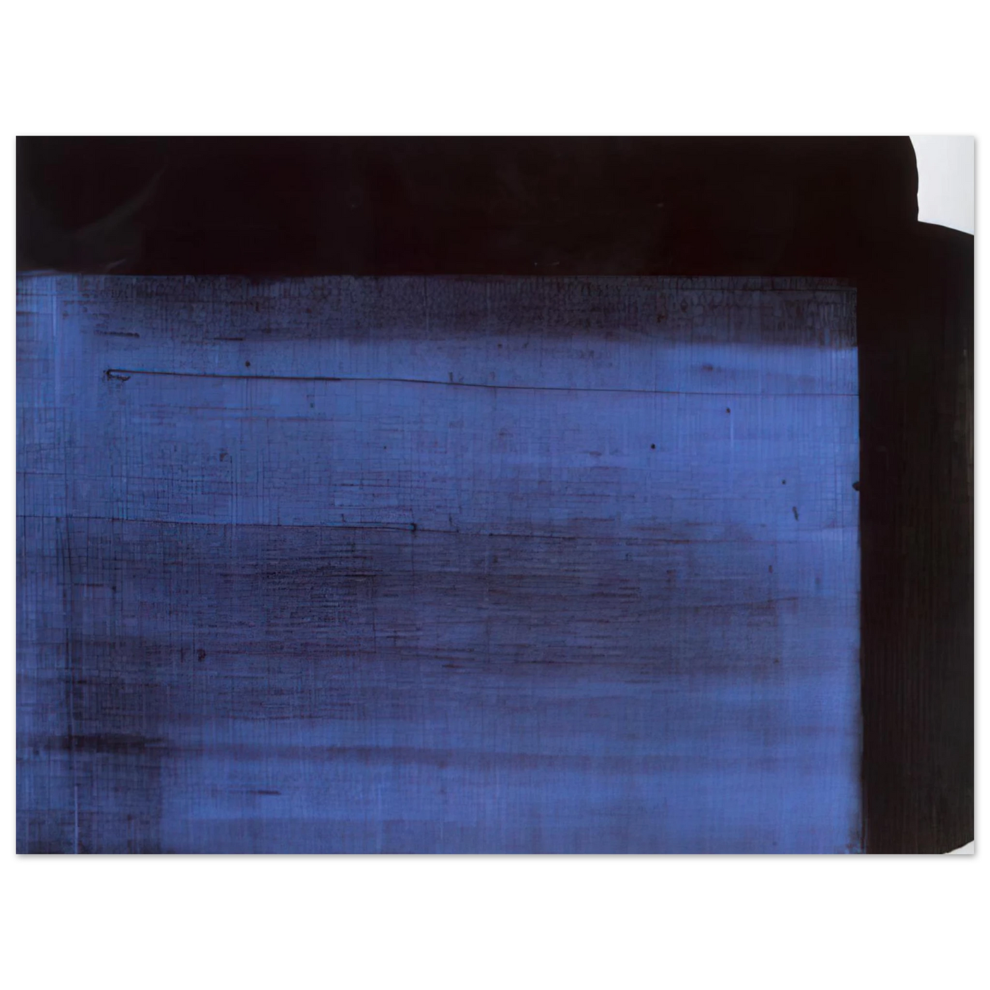 Pierre Soulages - Peinture 19 mai 1982 - 1982 75x100 cm / 30x40inches Fine Art Poster