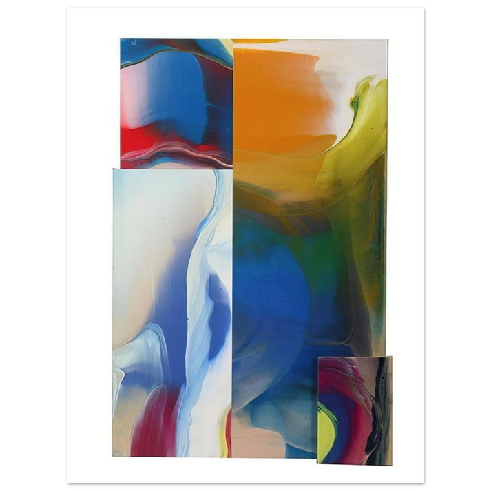 Sam Gilliam - Lot and Square 75x100 cm / 30x40inches Fine Art Poster