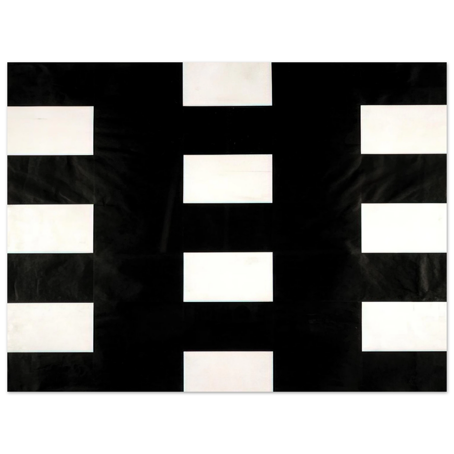 Ellsworth Kelly - White and Black 75x100 cm / 30x40inches Fine Art Poster