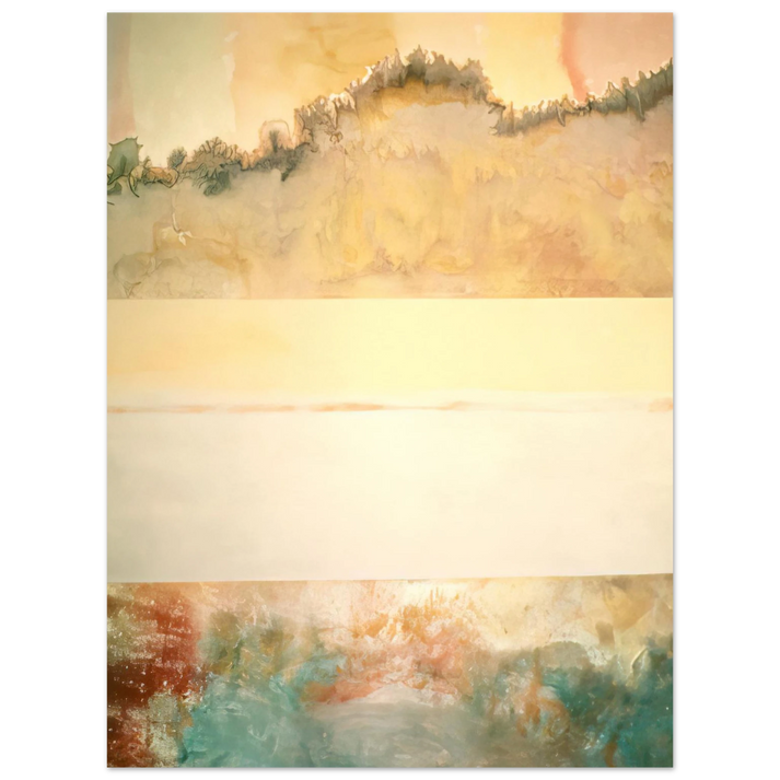 Ronnie Landfield - Cripple Creek - 1969 75x100 cm / 30x40inches Fine Art Poster