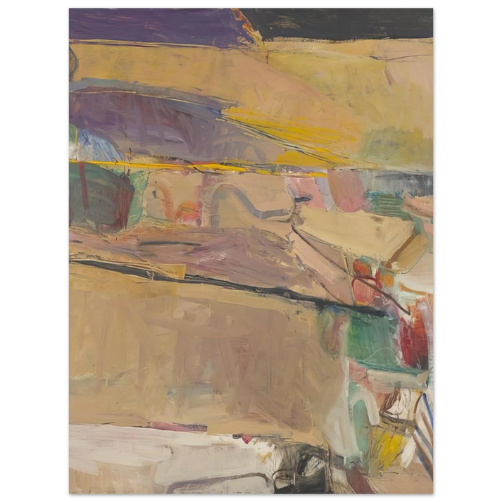 Richard Diebenkorn - Berkeley #54 75x100 cm / 30x40inches Fine Art Poster