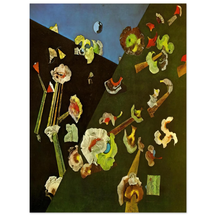 Max Ernst - Snow Flowers 75x100 cm / 30x40inches Fine Art Poster