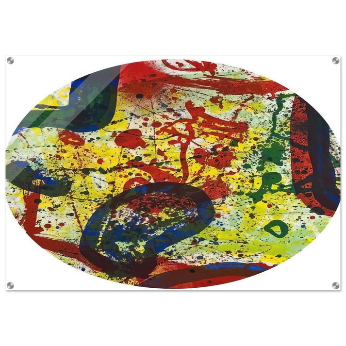 untitled sfe363 - Sam Francis Acrylic Print - 70x100 cm / 28x40″ inches