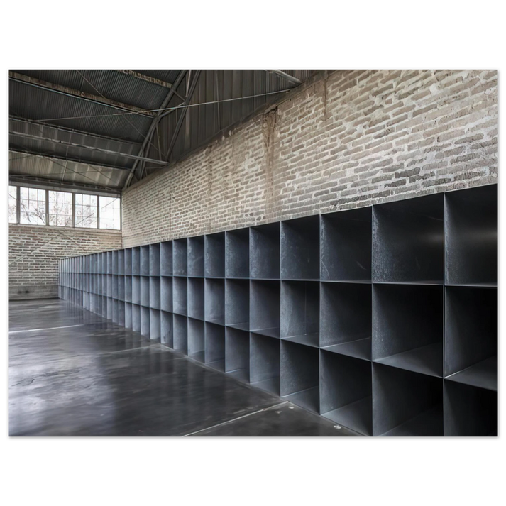 Donald Judd - Untitled The Block - 1969 75x100 cm / 30x40inches Fine Art Poster