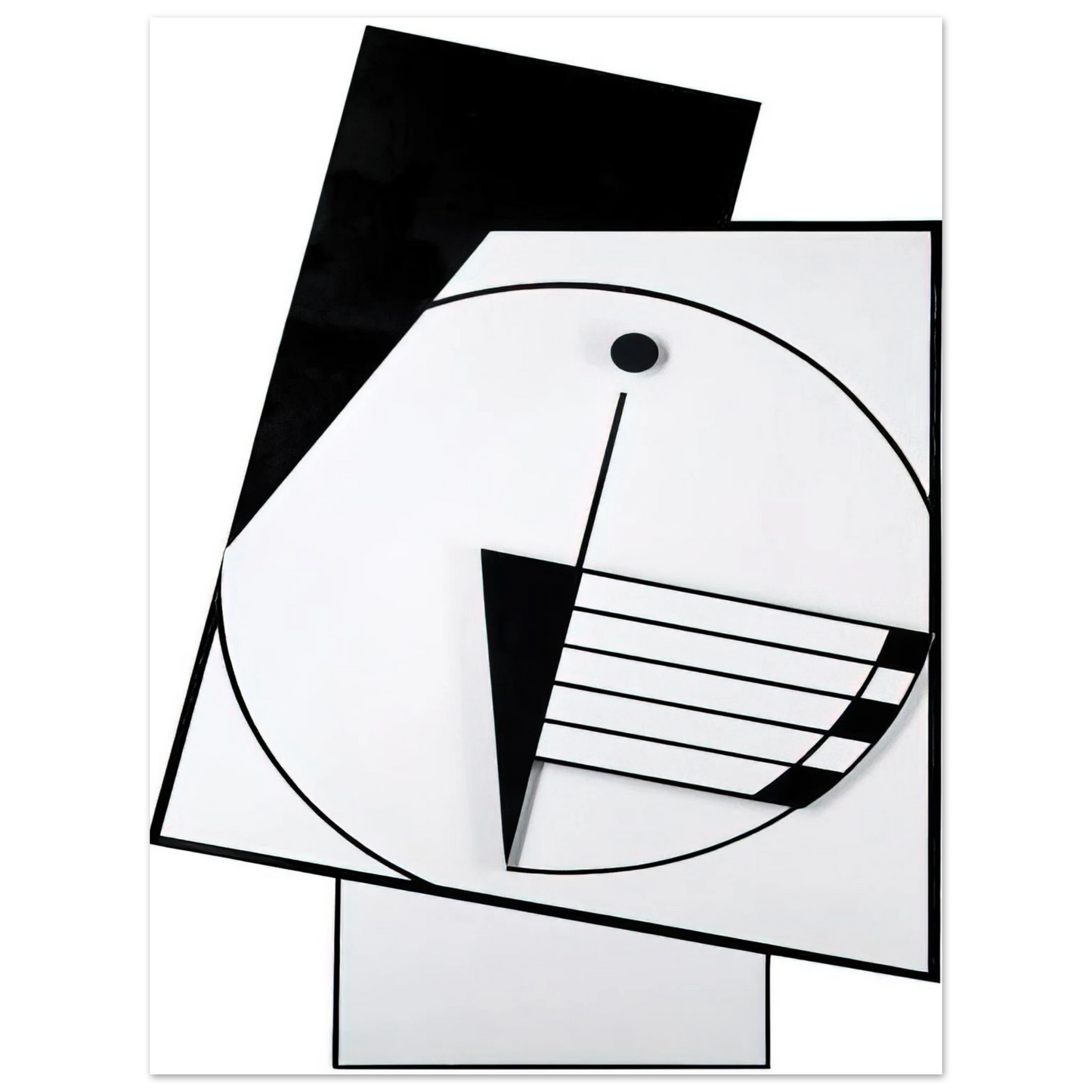 Carmelo Arden Quin - Rythme 3 - 1995 75x100 cm / 30x40inches Fine Art Poster