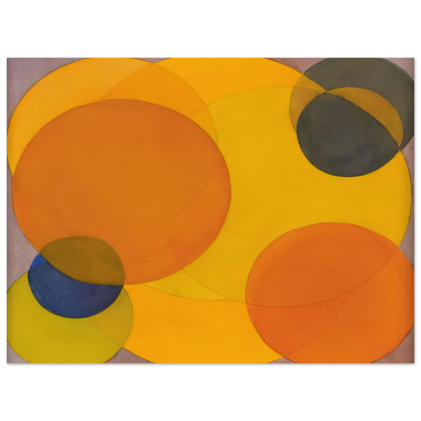 Al Held - Morre XXII 75x100 cm / 30x40inches Fine Art Poster
