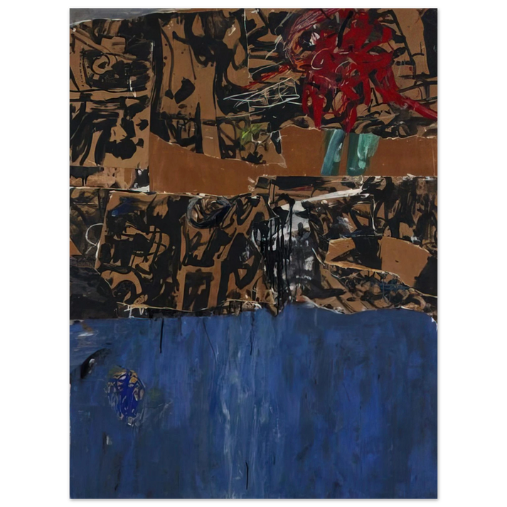 Allan Kaprow - Blue Blue Blue 75x100 cm / 30x40inches Fine Art Poster