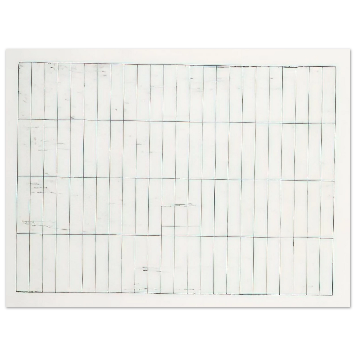 Brice Marden - Grid I Lewison 17 - Minimalism 75x100 cm / 30x40inches Fine Art Poster