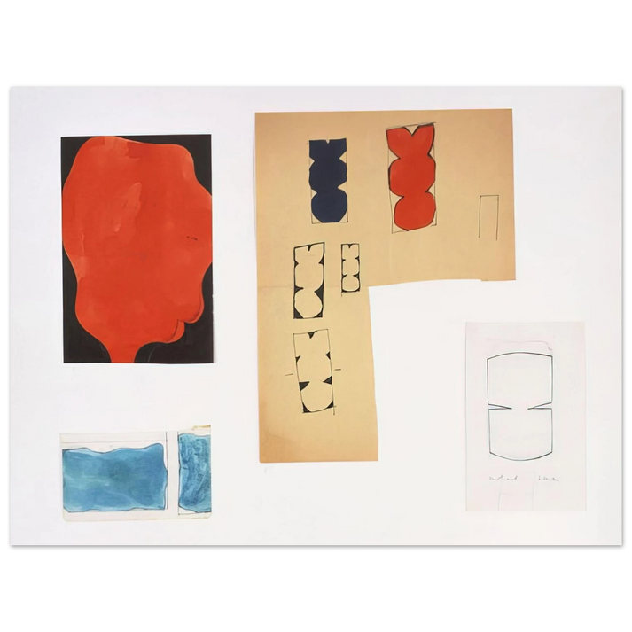 Ellsworth Kelly - Tablet #91 75x100 cm / 30x40inches Fine Art Poster