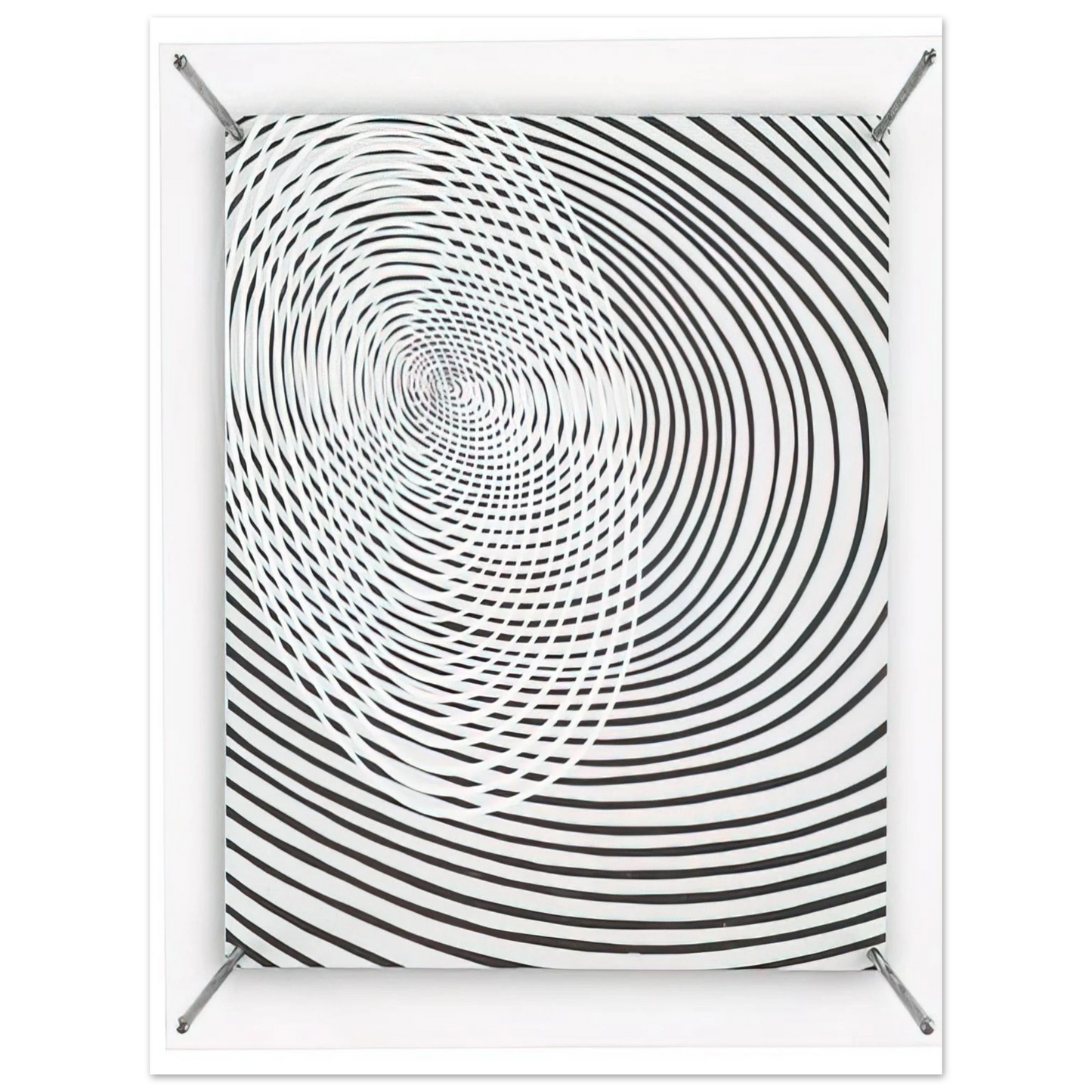 Jesus Rafael Soto - SPIRALES 1967 75x100 cm / 30x40inches Fine Art Poster