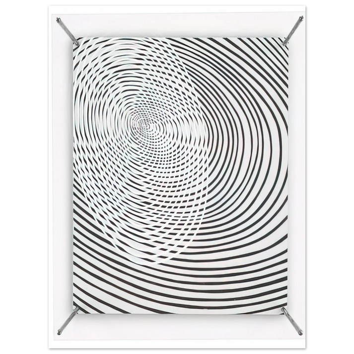 Jesus Rafael Soto - SPIRALES 1967 75x100 cm / 30x40inches Fine Art Poster