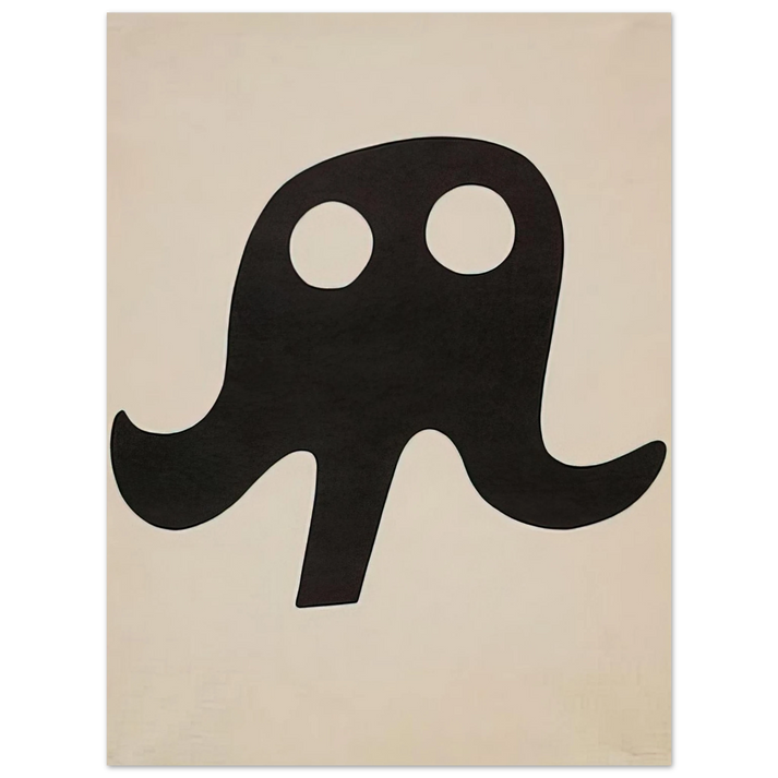Jean Arp - Mustache Hat 75x100 cm / 30x40inches Fine Art Poster