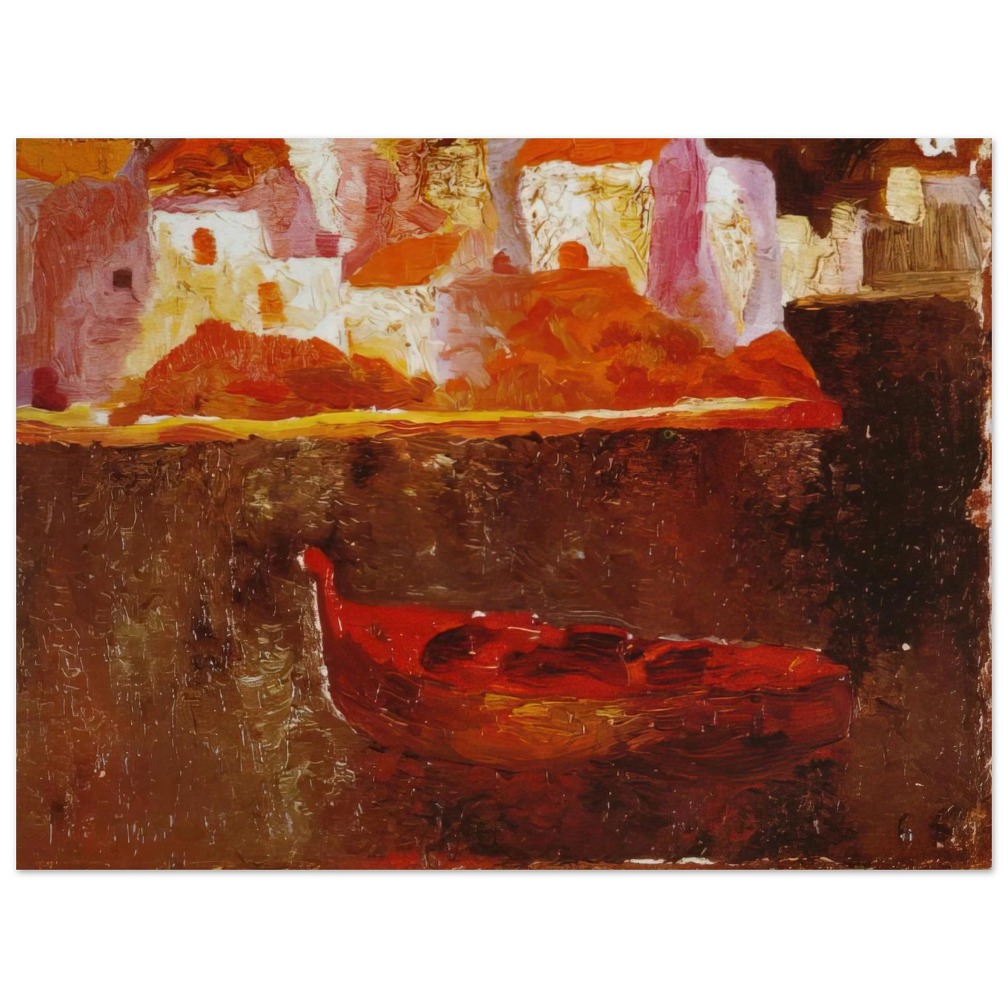 Salvador Dali - PUNTA ES BALUARD DE LA RIBA D EN PITXOT 1919 75x100 cm / 30x40inches Fine Art Poster