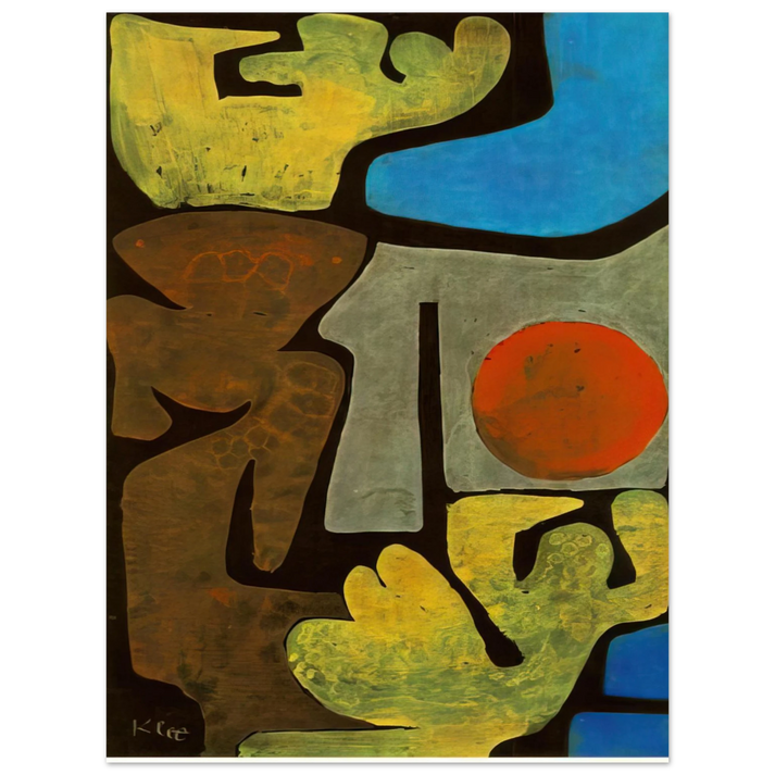 Paul Klee - PARK OF IDOLS 1938 75x100 cm / 30x40inches Fine Art Poster