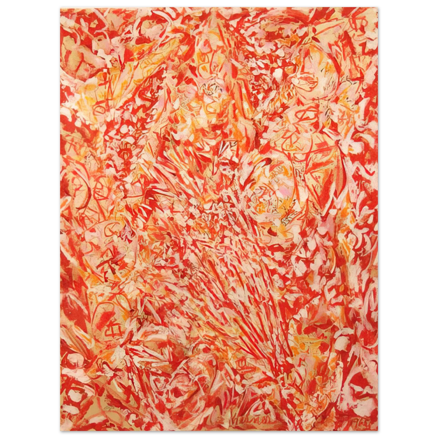 Lee Krasner - Summer Play 75x100 cm / 30x40inches Fine Art Poster