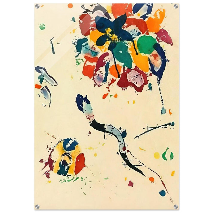 Untitled SFE 075 - Sam Francis Acrylic Print - 70x100 cm / 28x40″ inches