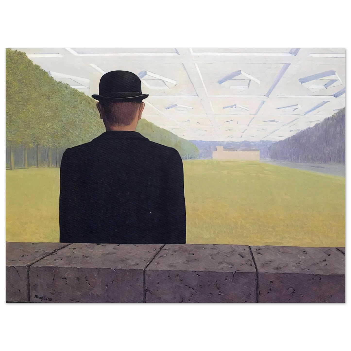 Rene Magritte - THE GREAT CENTURY 1954 75x100 cm / 30x40inches Fine Art Poster