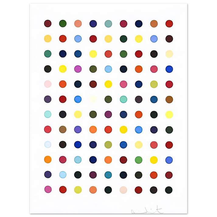 Damien Hirst - FLUMEQUINE 75x100 cm / 30x40inches Fine Art Poster