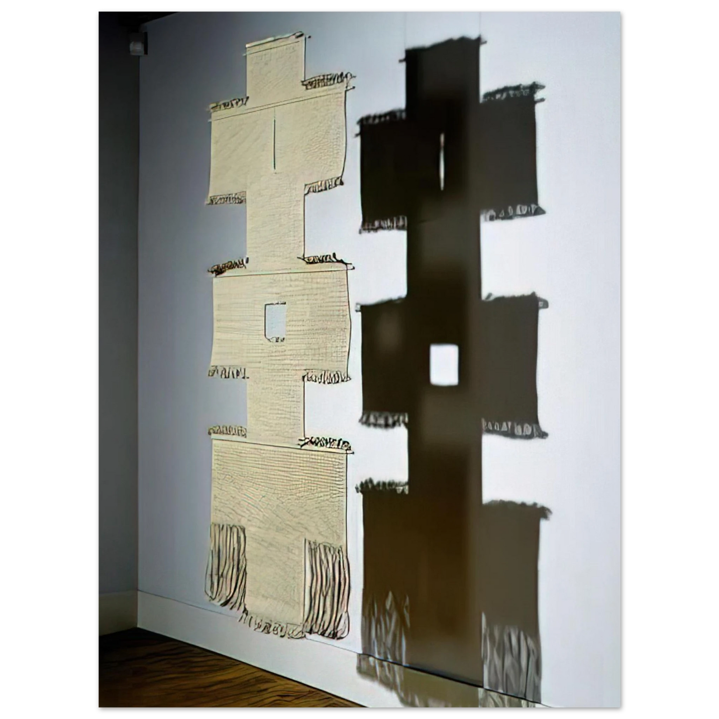 Lenore Tawney - PATH II 1966 75x100 cm / 30x40inches Fine Art Poster