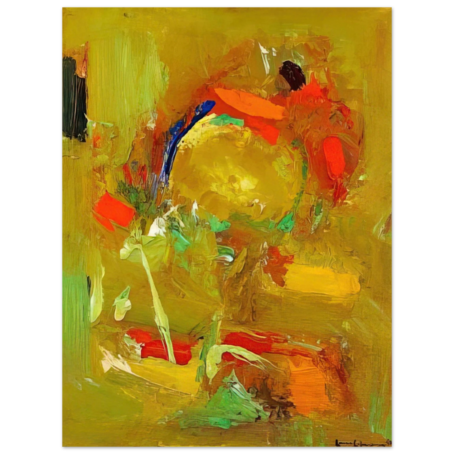 Hans Hofmann - Genius Logic 75x100 cm / 30x40inches Fine Art Poster
