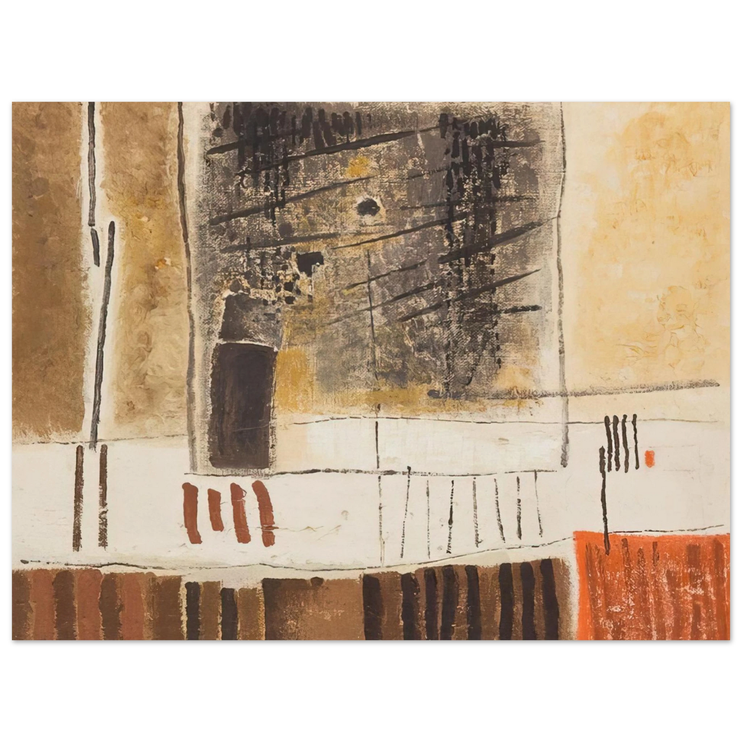 Bice Lazzari - Rhythm - 1956 75x100 cm / 30x40inches Fine Art Poster