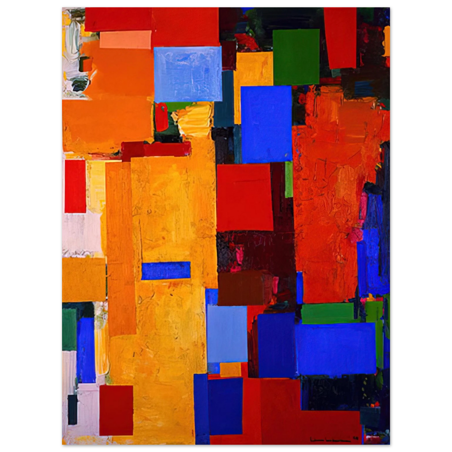 Hans Hofmann - Equinox 75x100 cm / 30x40inches Fine Art Poster