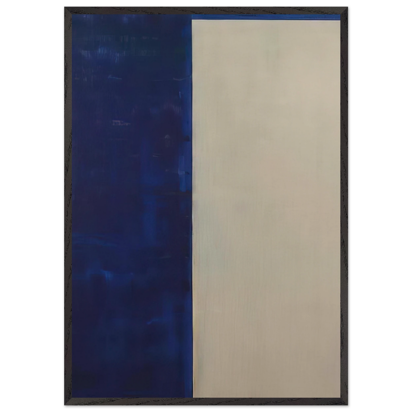 Inval - 1990 N2 - Raoul De Keyser 70x100 cm / 28x40 inches Framed Art Print – Black Wooden Frame
