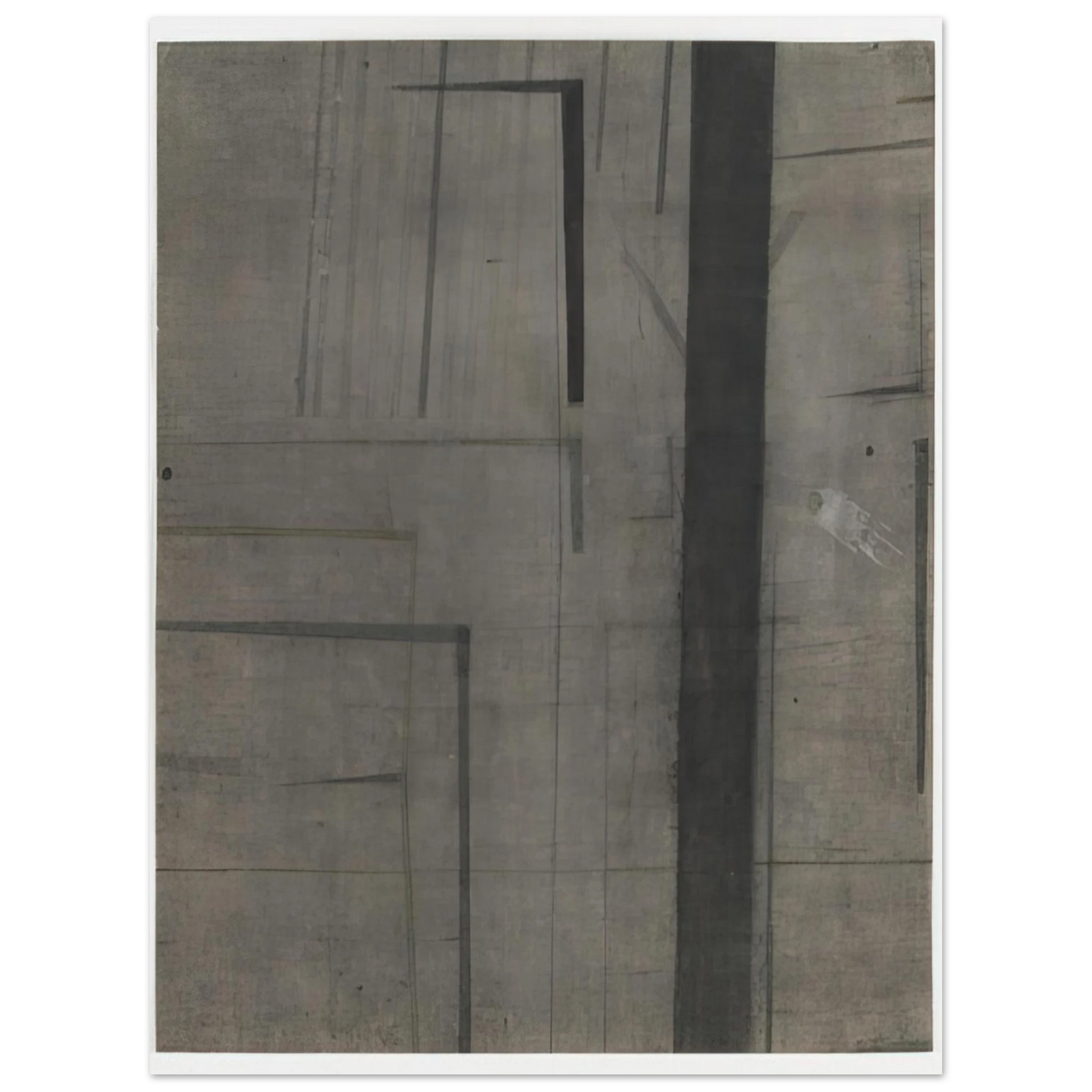 Nasreen Mohamedi - Untitled - 1969 75x100 cm / 30x40inches Fine Art Poster